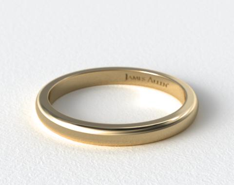 14K Yellow Gold Matching Wedding Band