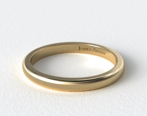 18K Yellow Gold Matching Wedding Band