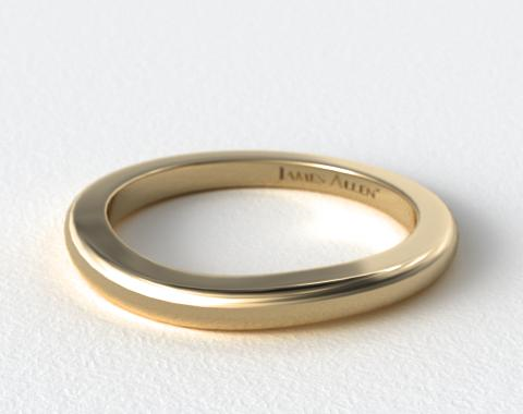 18K Yellow Gold Matching Wedding Ring