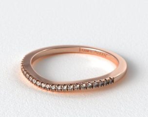 14K Rose Gold Matching Wedding Ring