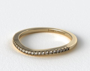 18K Yellow Gold Matching Wedding Ring