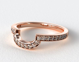 14K Rose Gold Matching Wedding Ring