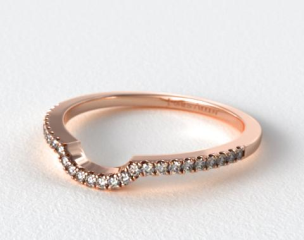 14K Rose Gold Matching Wedding Ring