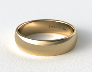 This beautiful 7mm band features a slightly domed surface and Comfort-Fit on the inside for unforgettable comfort.