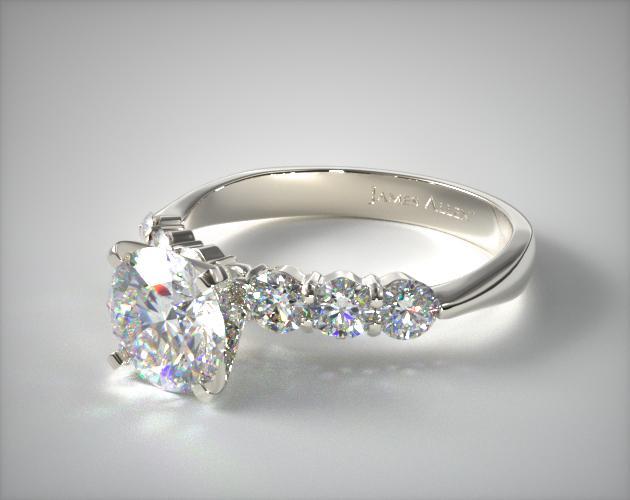 round diamond engagement rings