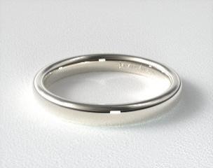 Platinum Matching Wedding Band