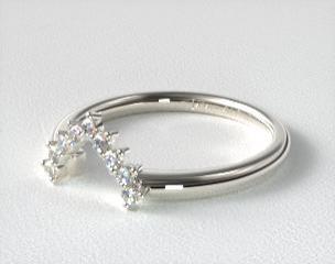 Platinum Diamond Tiara Matching Wedding Ring
