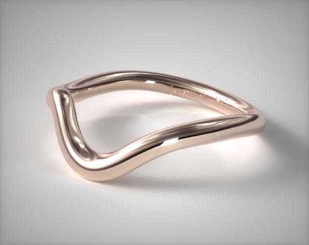 14K Rose Gold Matching Wedding Ring