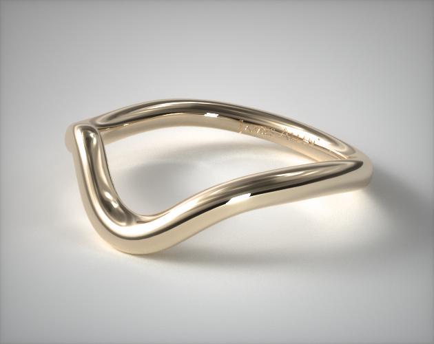 14K Yellow Gold Matching Wedding Ring