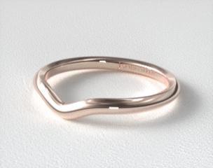 14K Rose Gold Matching Wedding Band