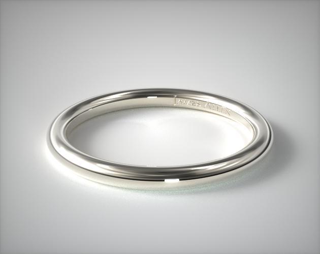 Matching Wedding Band 14k White Gold James Allen 159752w14