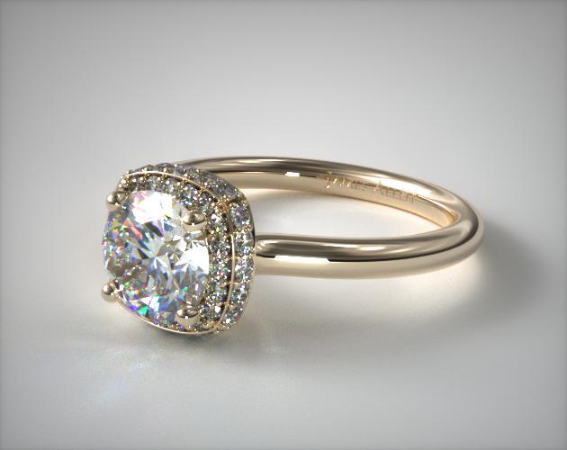 James allen hotsell cushion cut halo