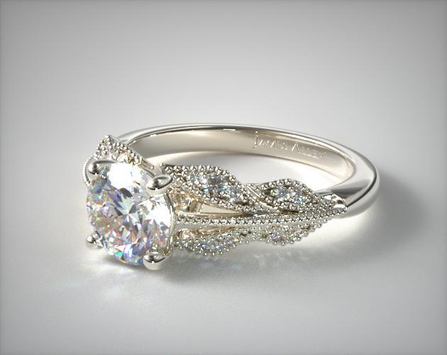 antique style engagement rings