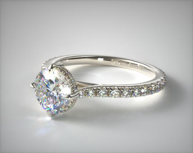 Crown Setting Engagement Ring 2024 www.alhudapk