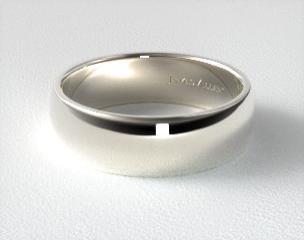 This beautiful 8mm band features a slightly domed surface and Comfort-Fit on the inside for unforgettable comfort.