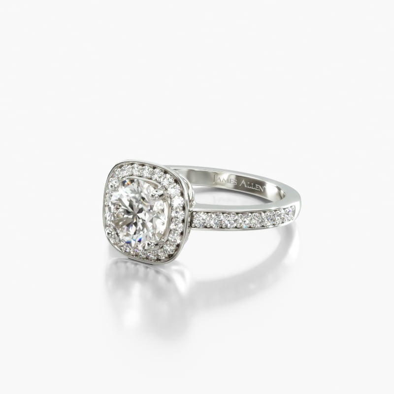 James allen sales cushion cut