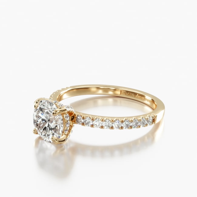 Real gold engagement rings store