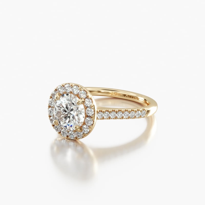 Diamond Set Ladies Wedding Ring | Smooch Wedding Rings