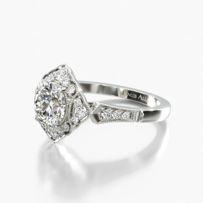 Zales antique engagement deals rings