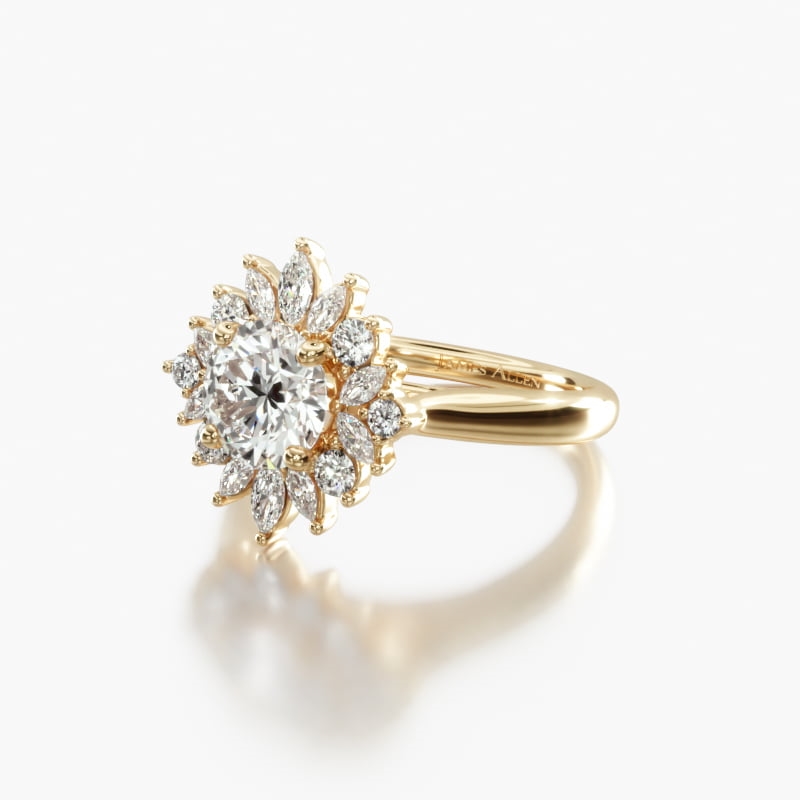 James allen double halo shop