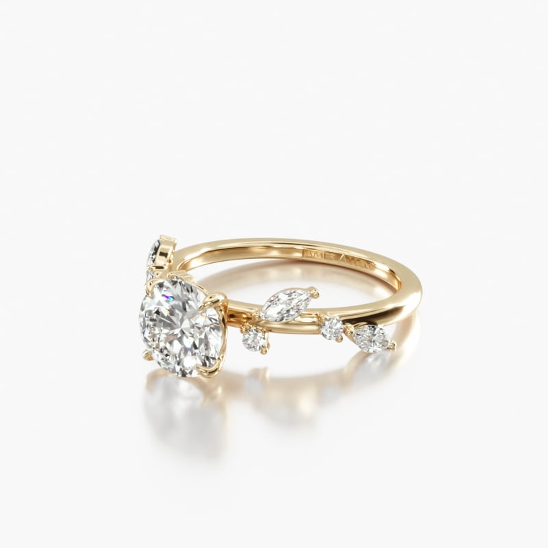 James allen gold engagement rings sale