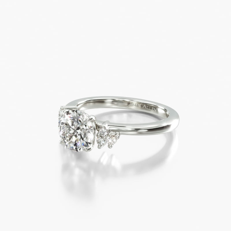PlatinumDiamond Constellation Engagement Ring