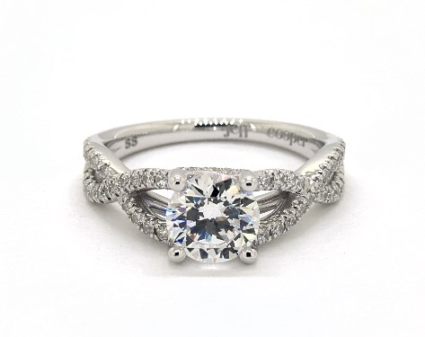 14K White Gold Farrah Engagement Ring by Jeff Cooper-53378w14