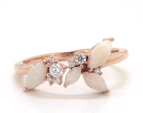 opal gemstone rings