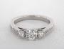 Various carat combinations for the selected ring