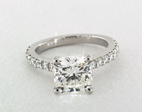 Platinum Pave Setting