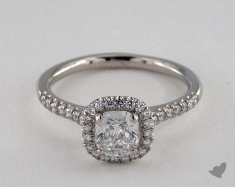 Platinum Halo Setting