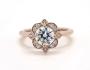 Various carat combinations for the selected ring