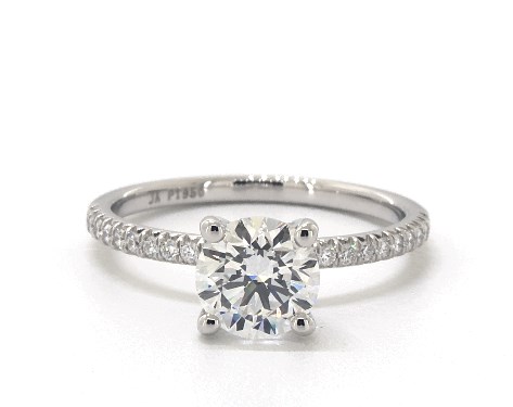 Platinum Pave Setting