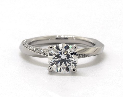 Platinum Pave Setting