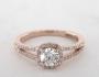 Various carat combinations for the selected ring