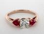 Various carat combinations for the selected ring