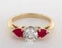 Various carat combinations for the selected ring