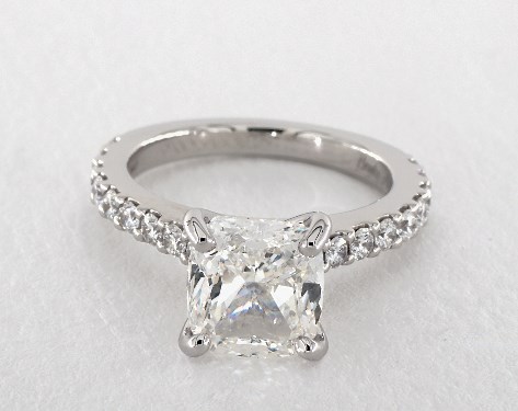 Platinum Pave Setting