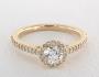 Various carat combinations for the selected ring