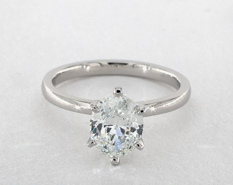 Platinum Solitaire Setting