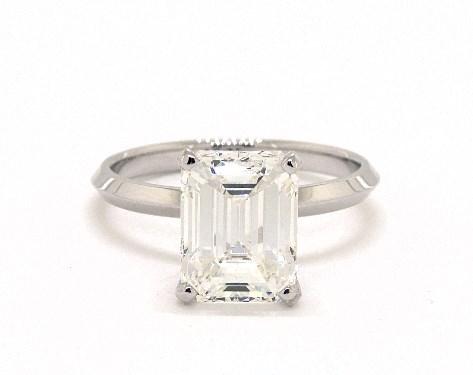 14K White Gold Solitaire Setting