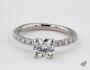 Various carat combinations for the selected ring