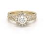 Various carat combinations for the selected ring