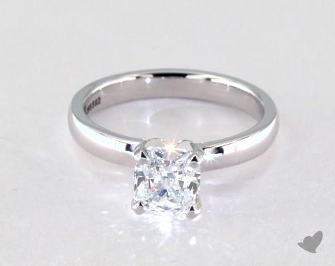 14K White Gold Solitaire Setting