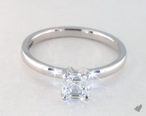 14K White Gold Solitaire Setting