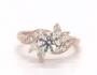 Various carat combinations for the selected ring