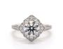 Various carat combinations for the selected ring