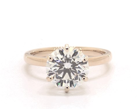 14K Yellow Gold Solitaire Setting