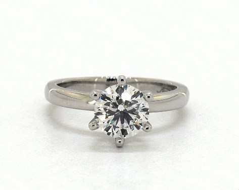 Platinum Solitaire Setting