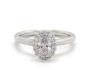 Various carat combinations for the selected ring